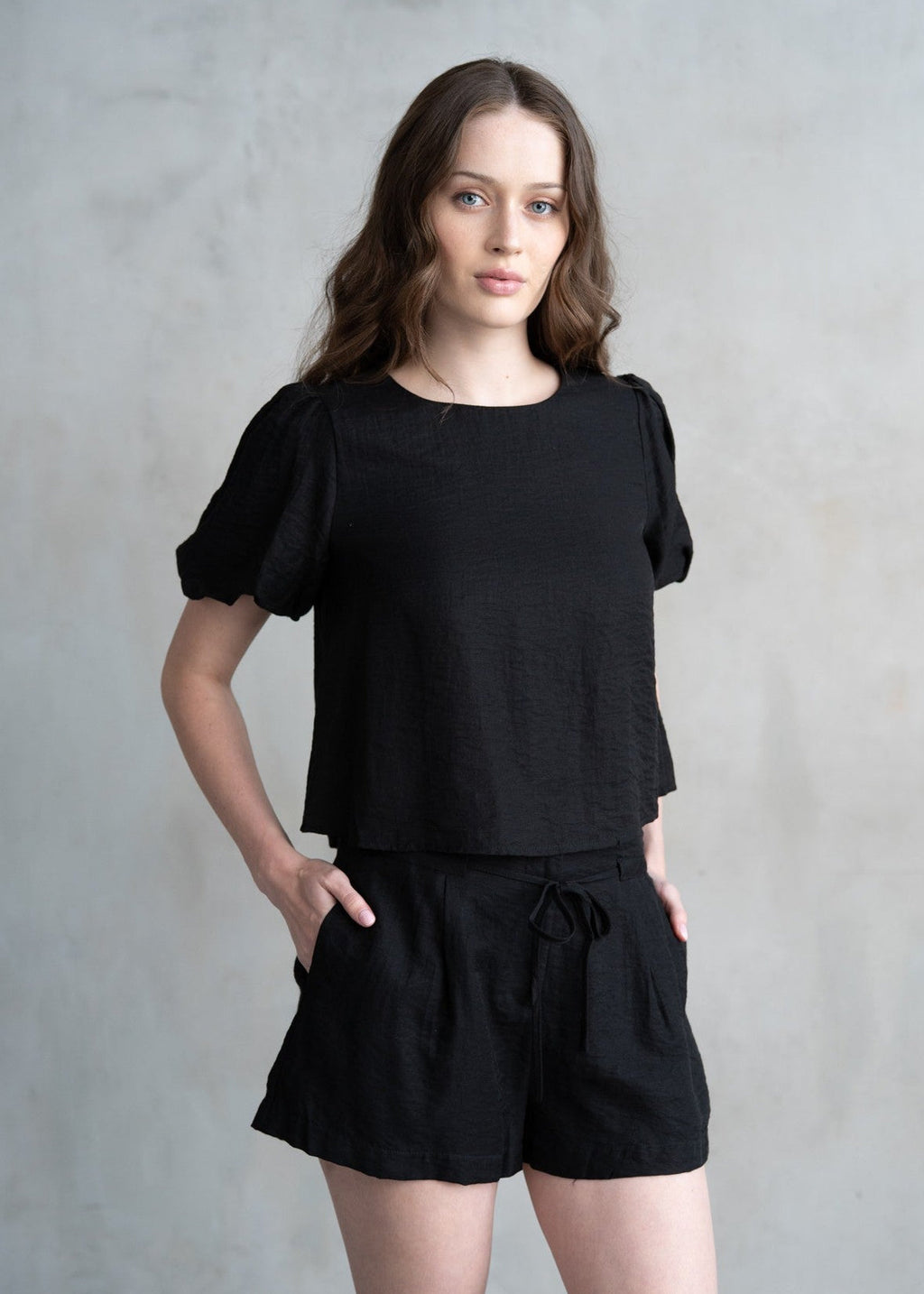 GIANNA PUFF SLEEVE T-SHIRT