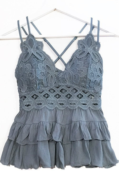 Saddle Bloom Top