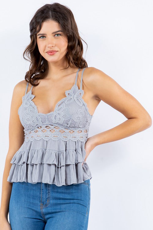 Saddle Bloom Top