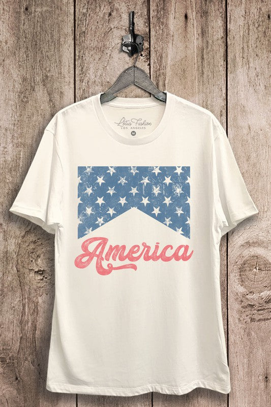 America Graphic Top S-XL