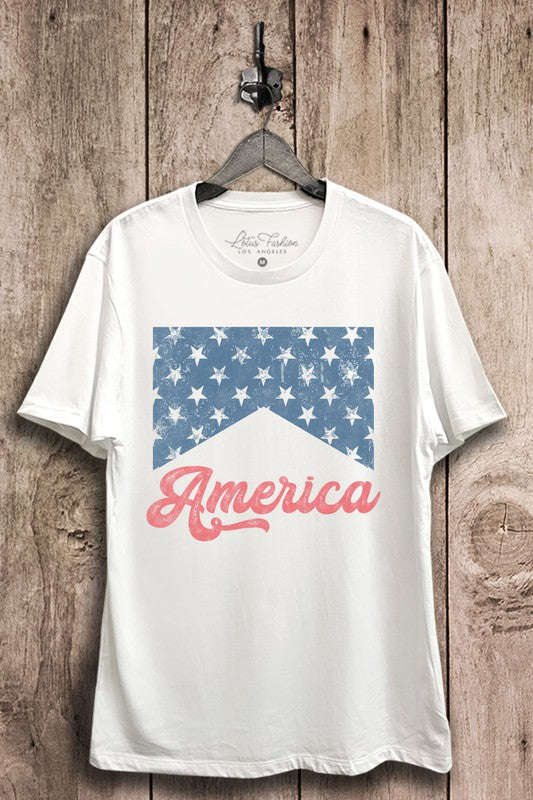 America Graphic Top S-XL