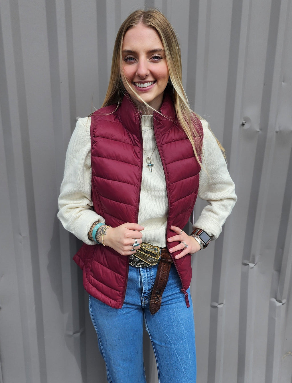 Heather Vest