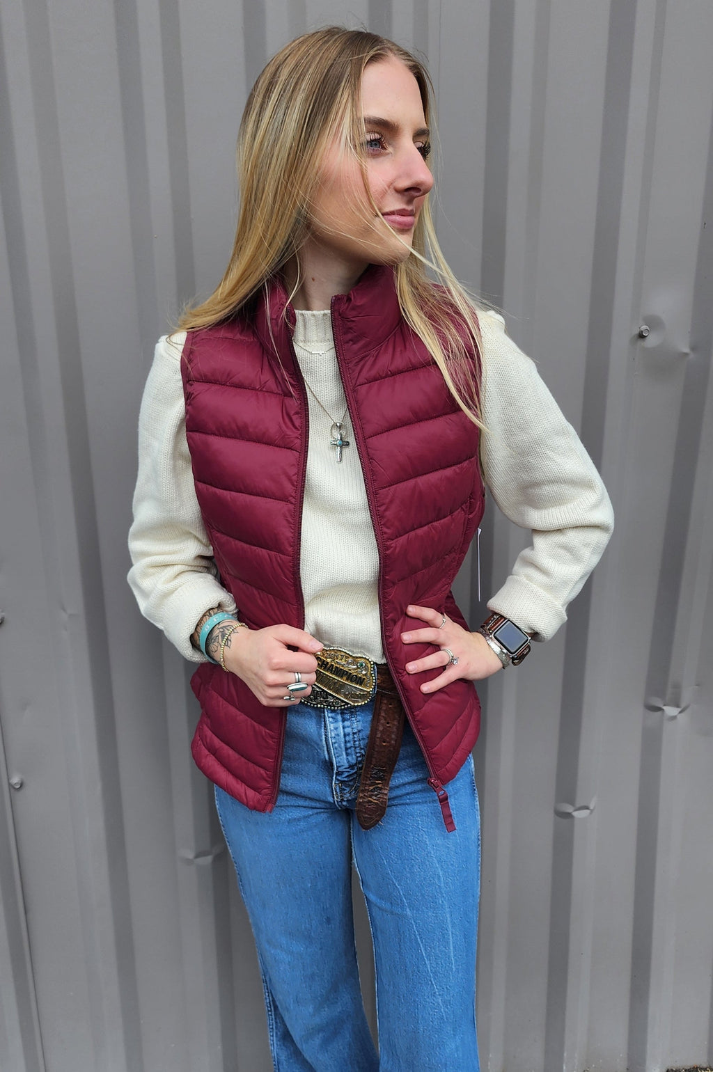 Heather Vest