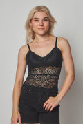 Daphne Lace Cami Criss Cross Back Padded Bralette