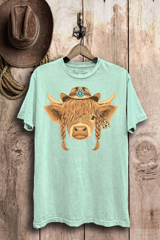Highland Cow Top S-XL