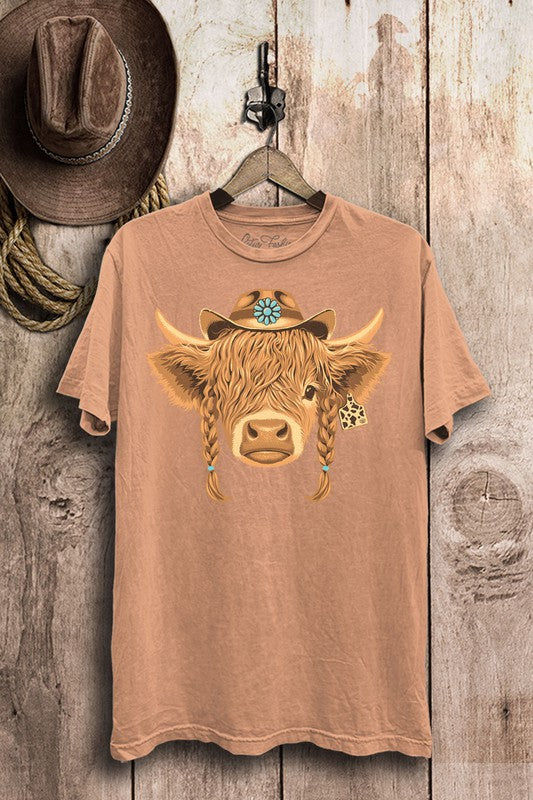 Highland Cow Top S-XL