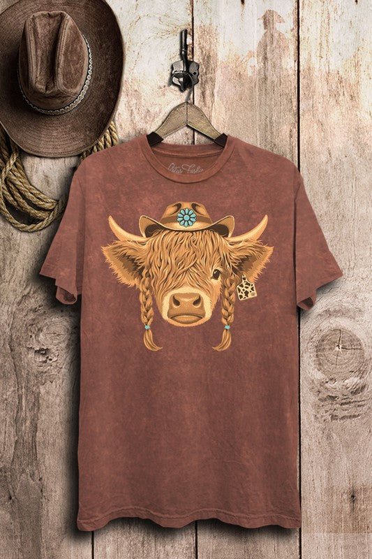 Highland Cow Top S-XL