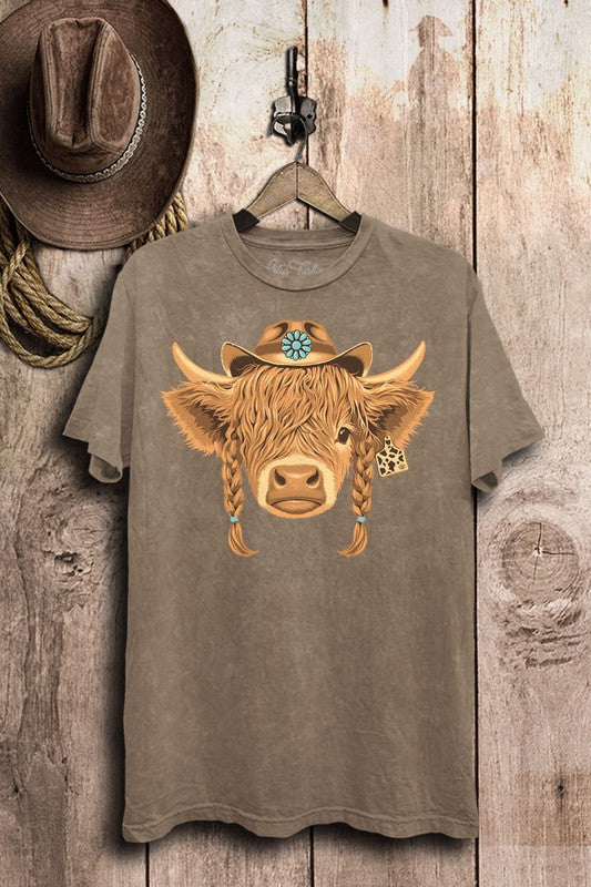 Highland Cow Top S-XL