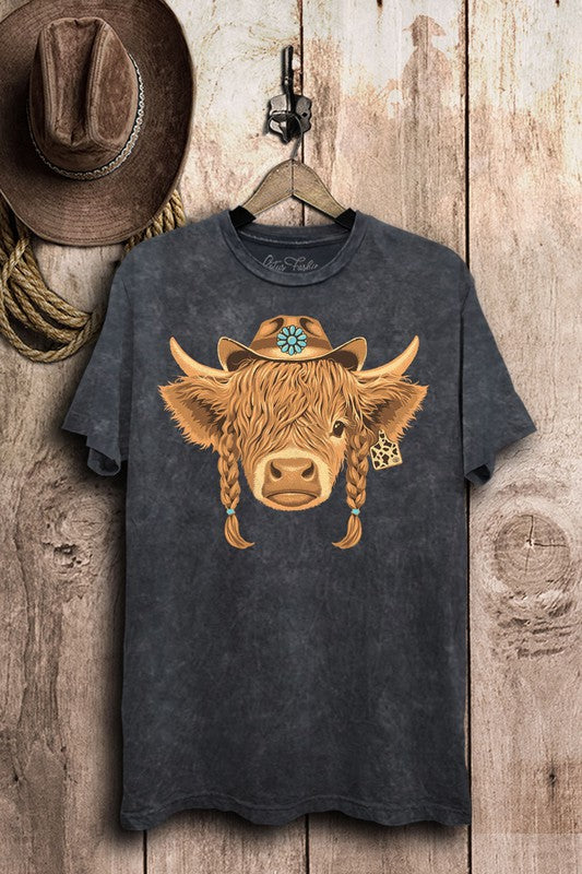 Highland Cow Top S-XL