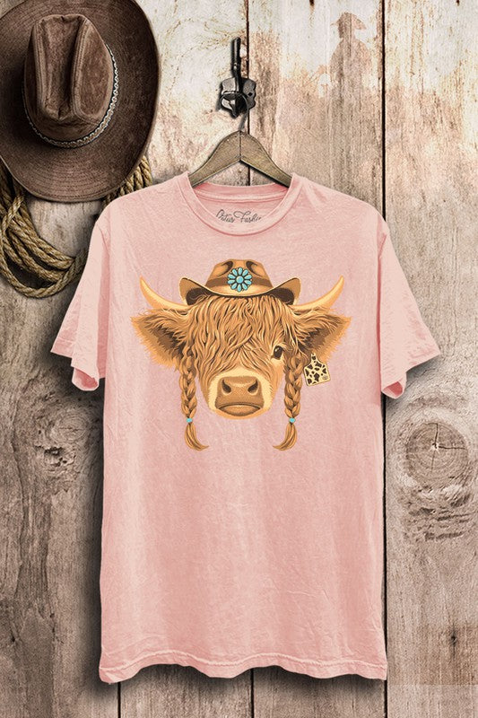 Highland Cow Top S-XL