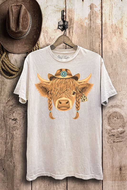 Highland Cow Top S-XL