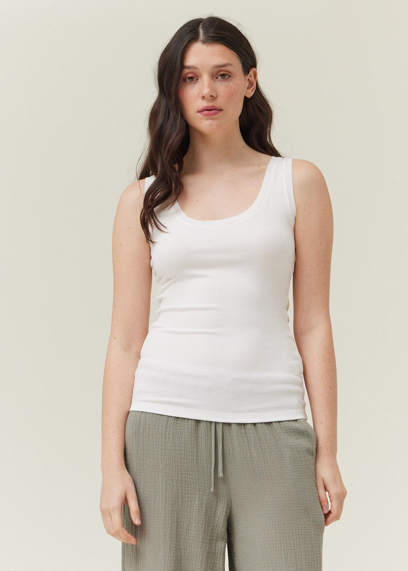 BEA RIBBED TANK TOP