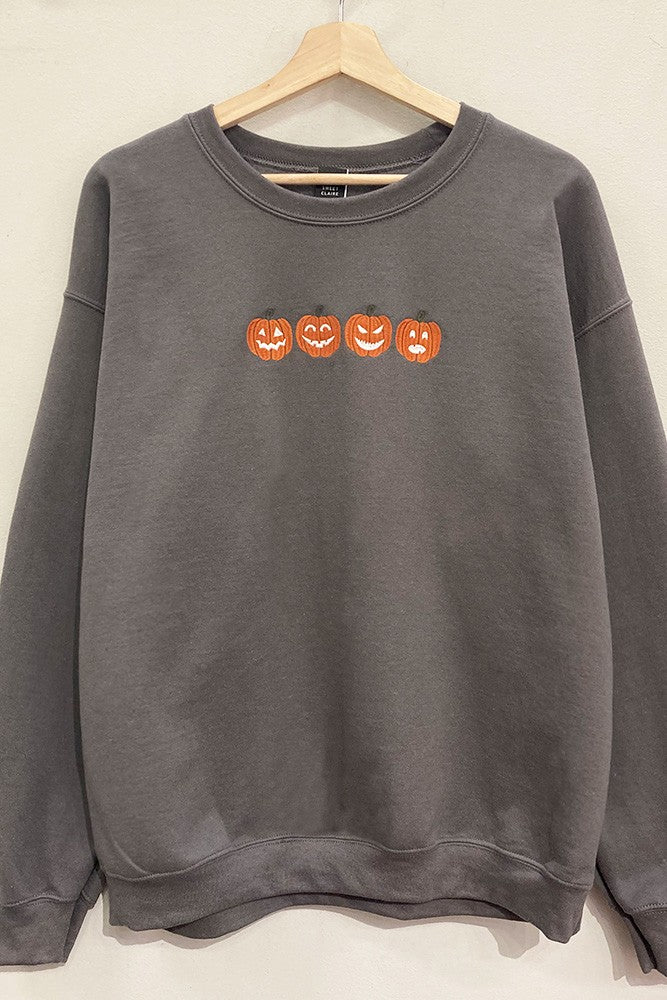 Pumpkin Sweatshirt S-XL