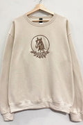 Embroidered Horse Sweatshirt S-XL