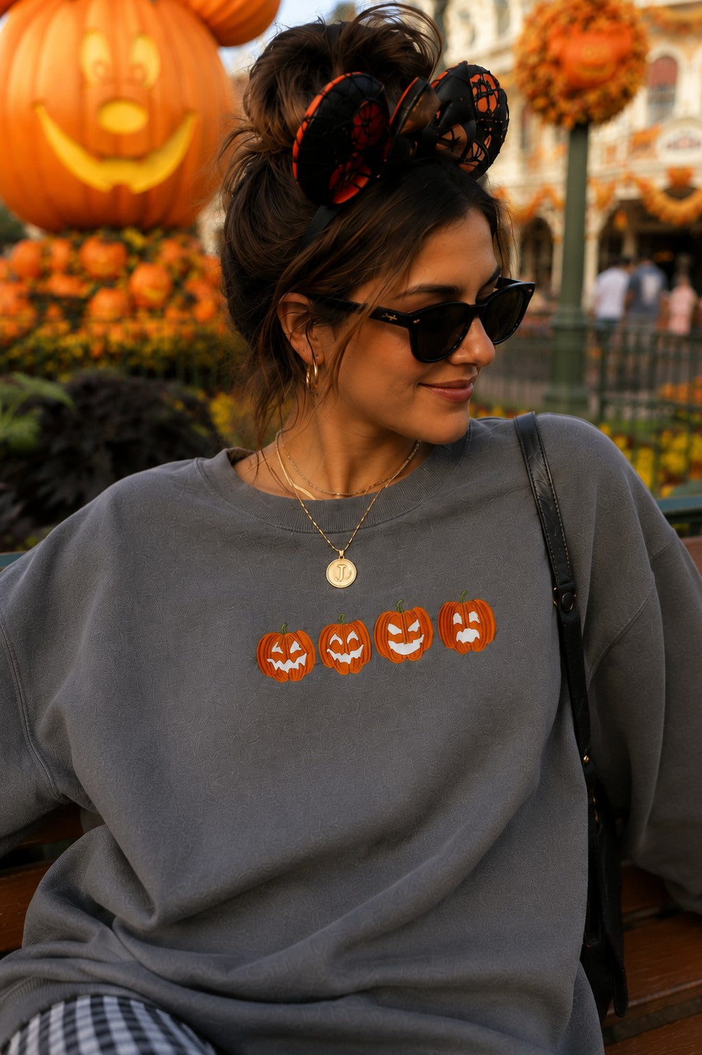 Pumpkin Sweatshirt S-XL