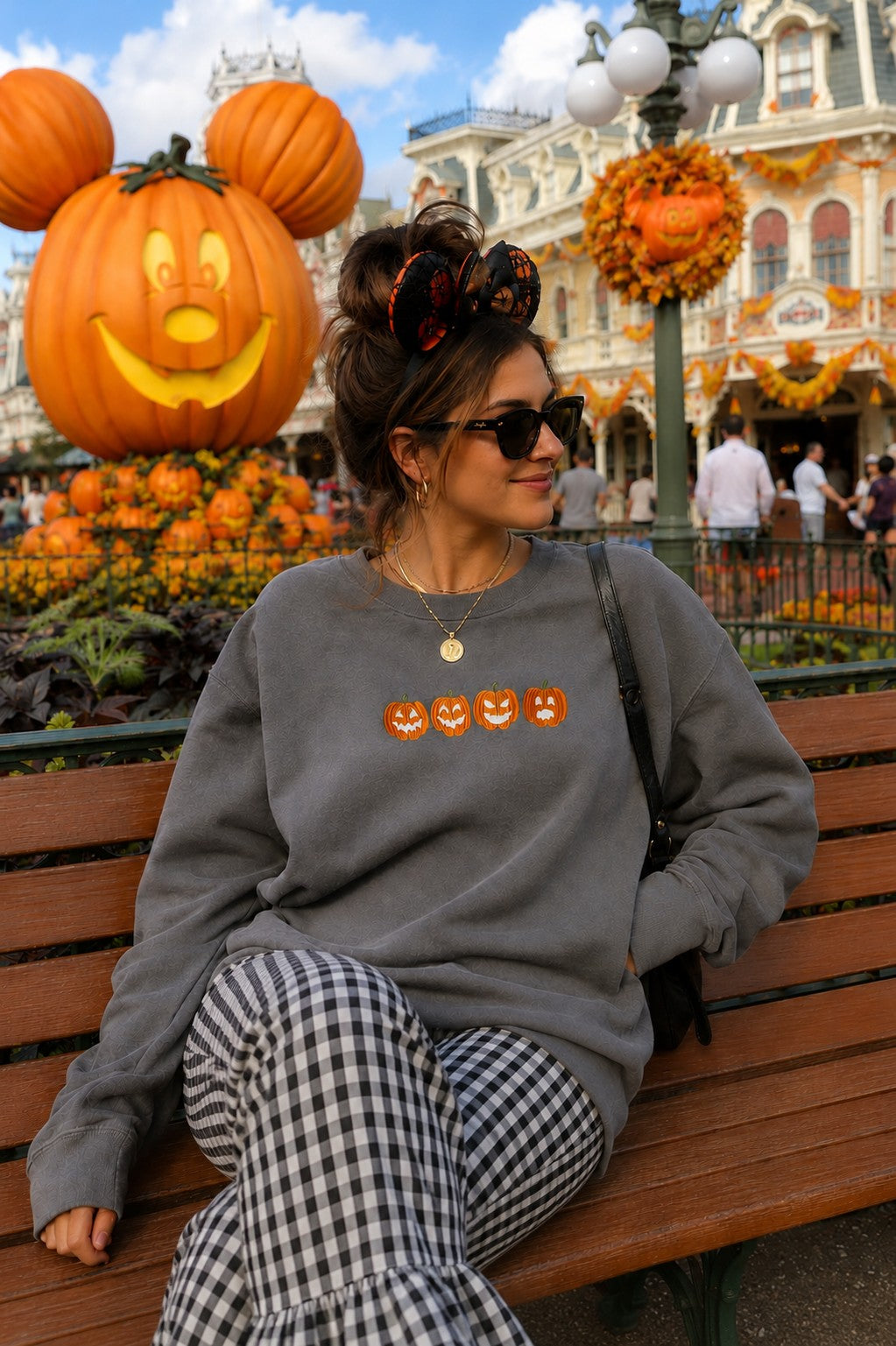 Pumpkin Sweatshirt S-XL