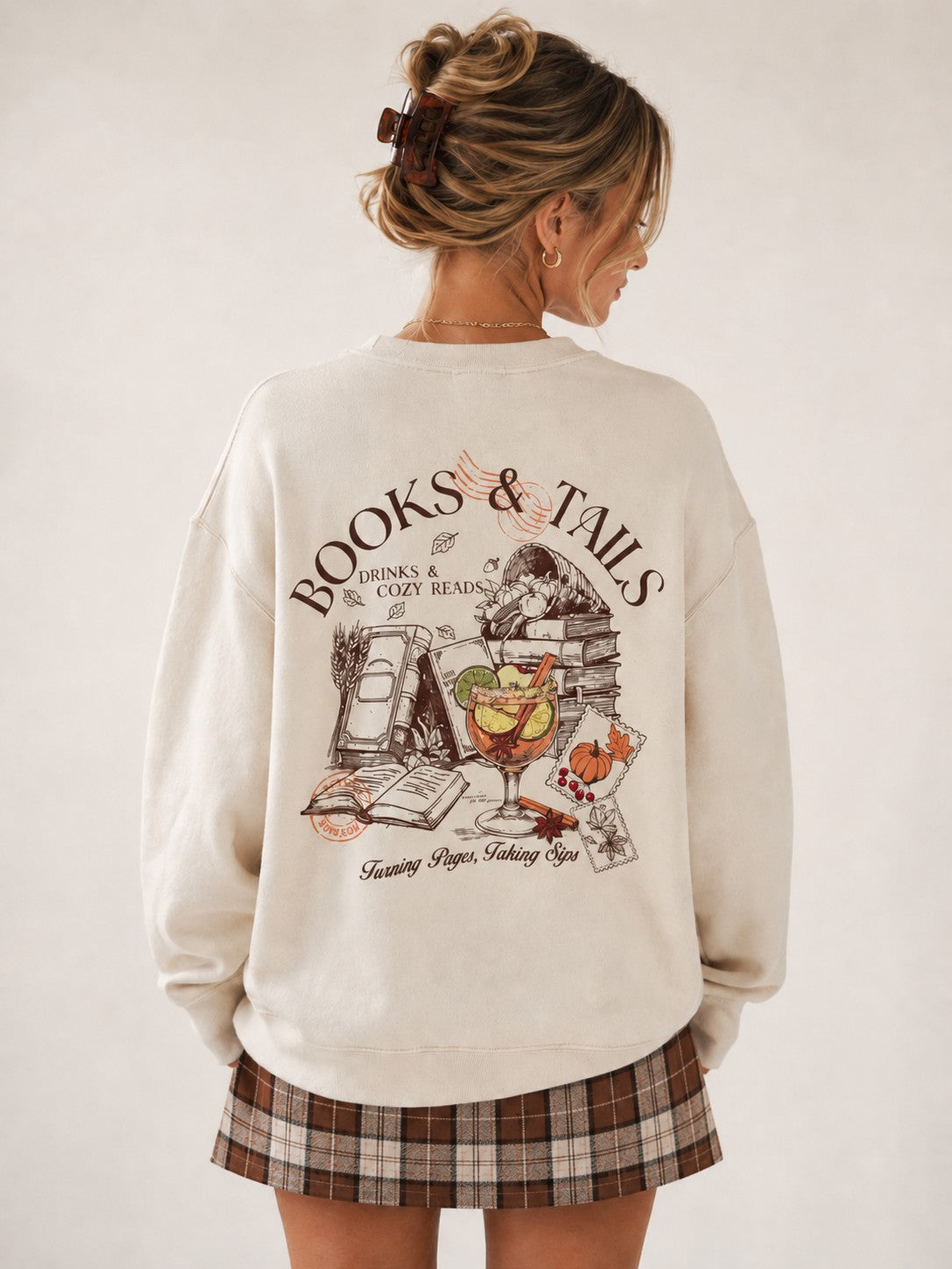 Books Sweatshirt S-XL