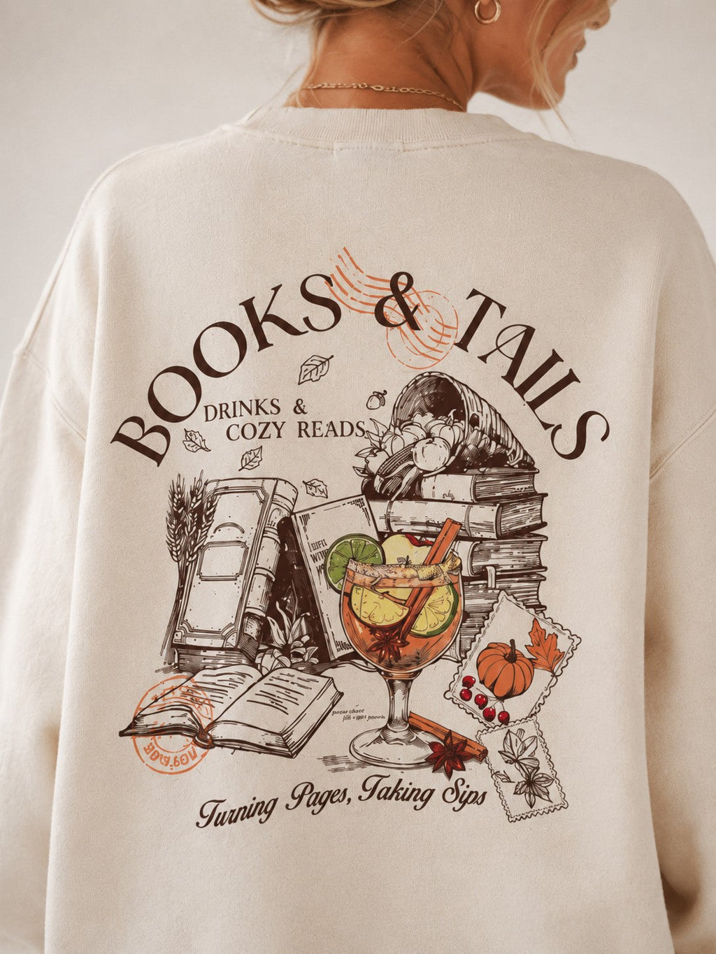 Books Sweatshirt S-XL