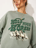Horses Sweatshirt S-XL