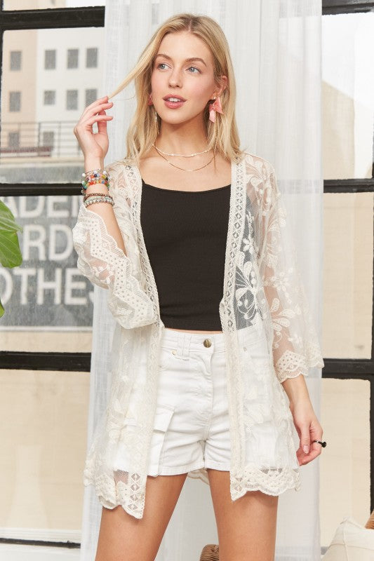 Whiskey Bloom Cardigan