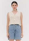 FRANNY CROCHET SWEATER VEST