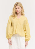 CHLOE BALLOON SLEEVE BLOUSE