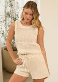 EMILY CROCHET SLEEVELESS TOP