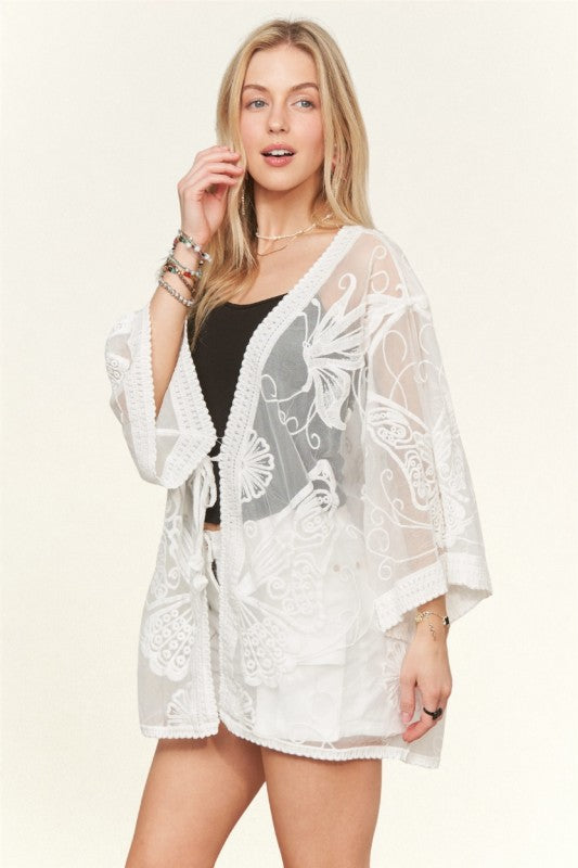 Ivory Outlaw Kimono