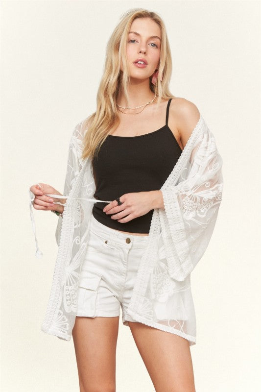Ivory Outlaw Kimono