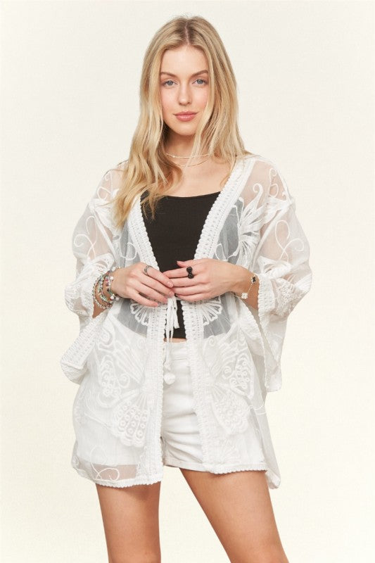 Ivory Outlaw Kimono