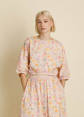 MAYVE FLORAL DOLMAN SLEEVE TOP