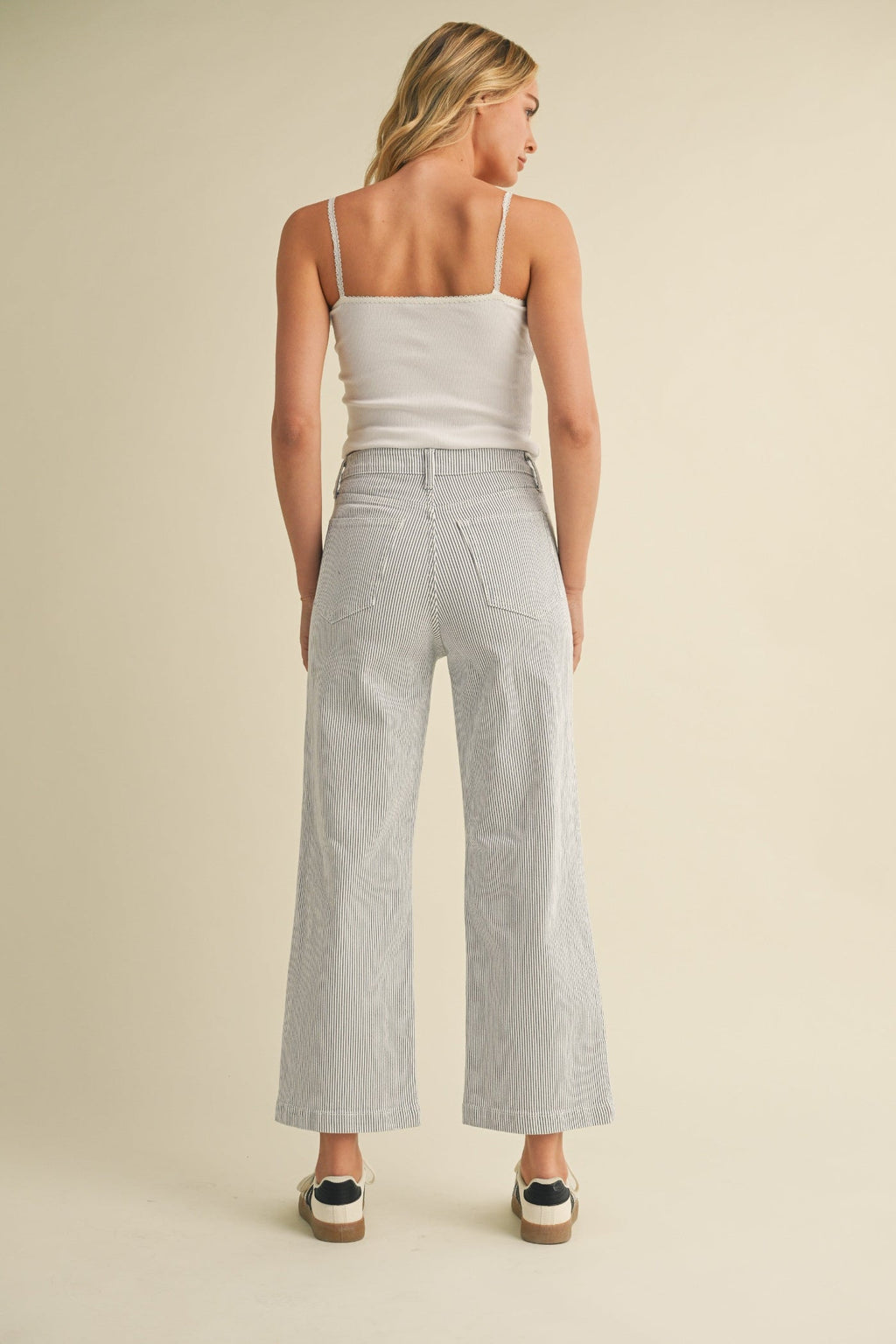 LESLIE STRIPED JEANS