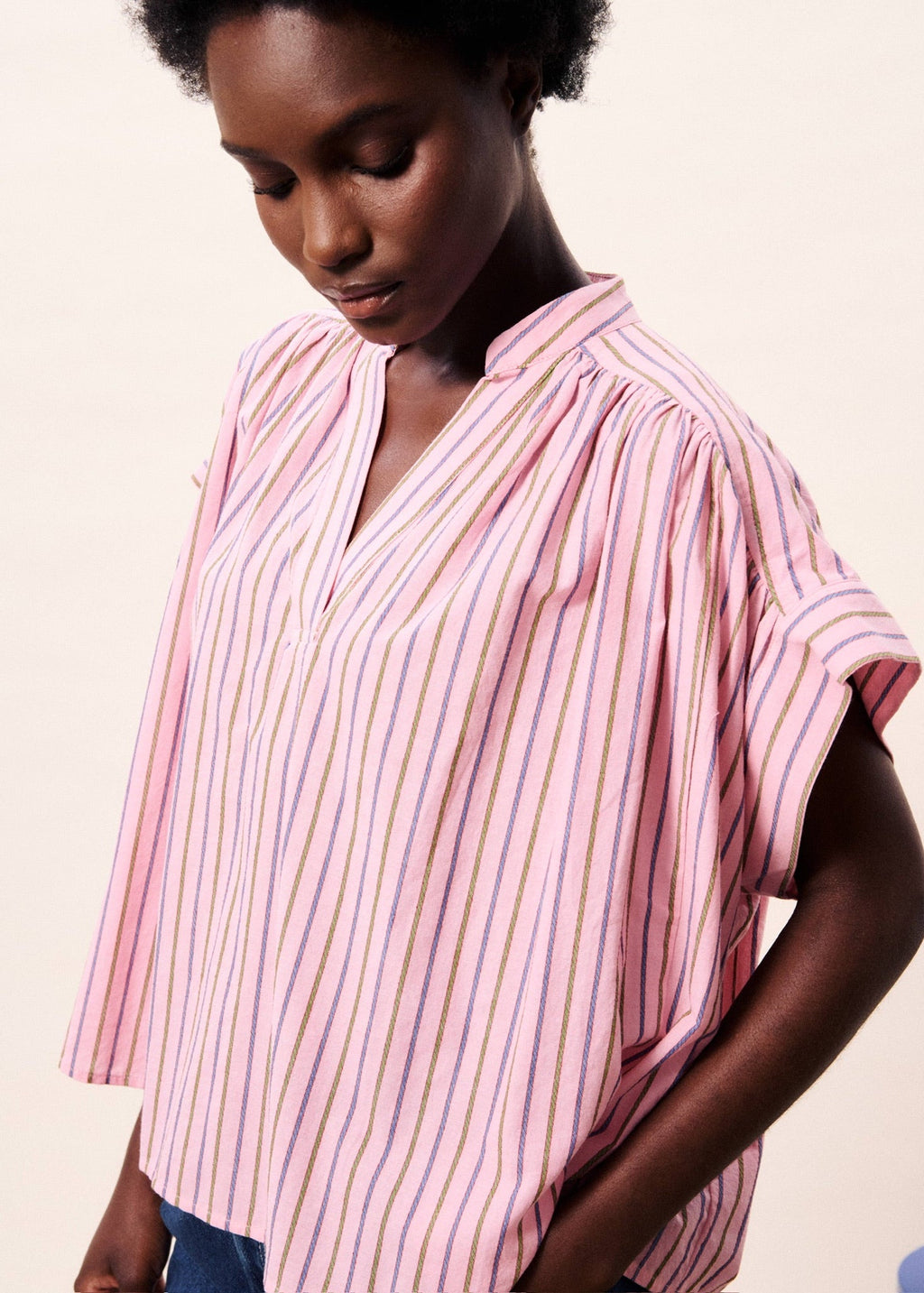 BONAIA SHORT SLEEVE TOP