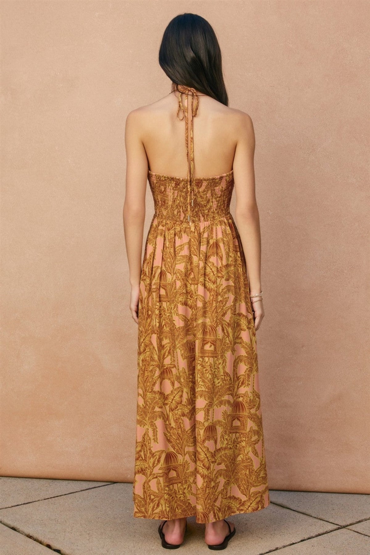 JILLIAN HALTER MAXI DRESS