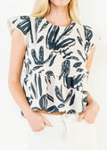 AURORA FLUTTER SLEEVE TOP