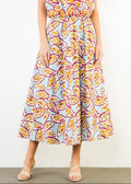 ANYA FLOWY MIDI SKIRT