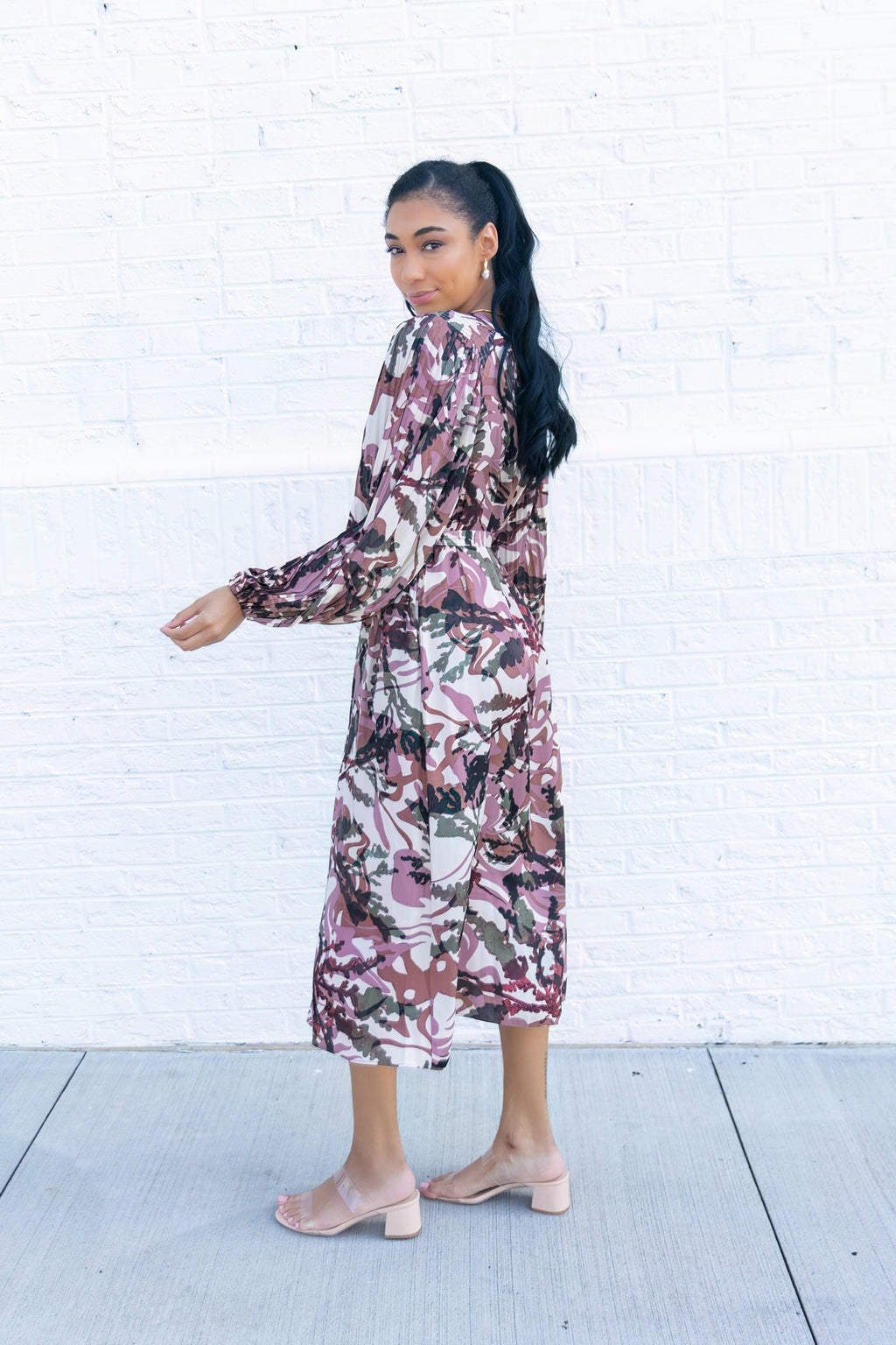 LILA MIDI DRESS