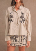 GRACIE BUTTON DOWN TOP