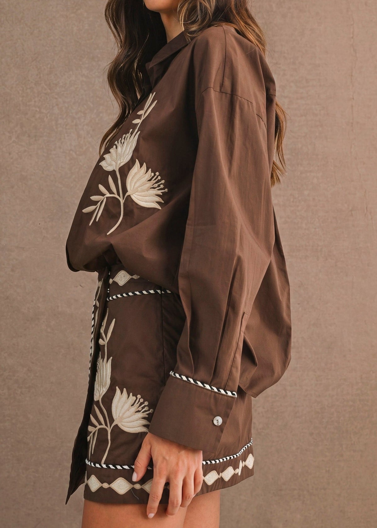 GRACIE WRAP MINI SKIRT