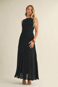 KIMBERLY SLEEVELESS MIDI DRESS