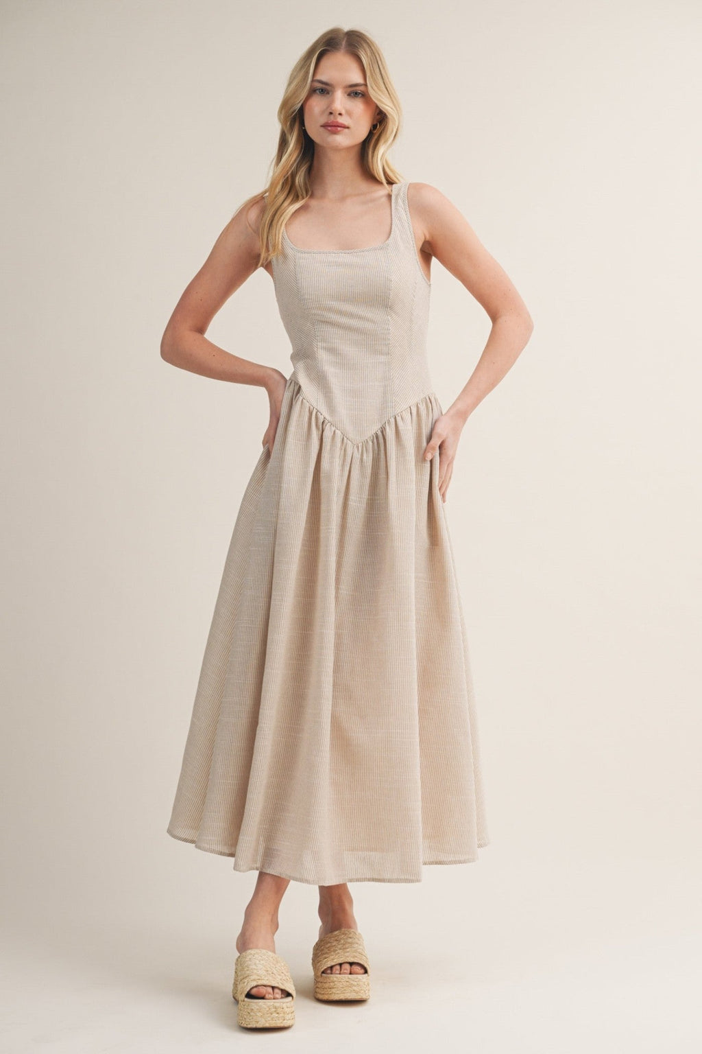 WENDY CORSET MAXI DRESS