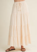 NOAH TIERED MAXI SKIRT