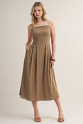 PATRICIA CAMI MIDI DRESS