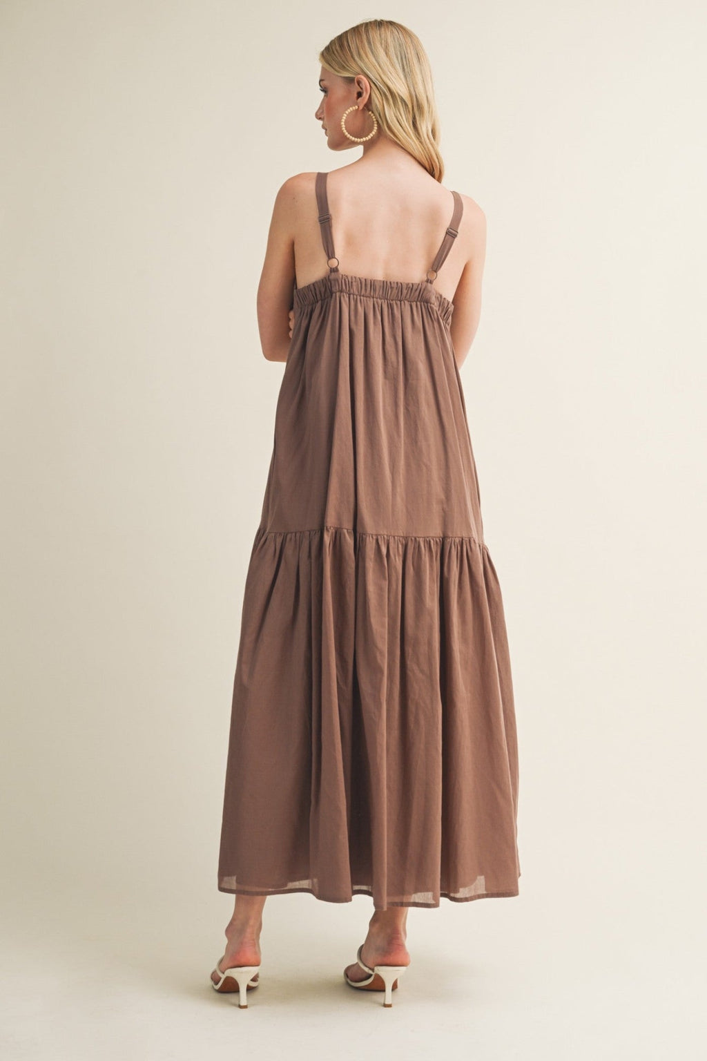 JULIA TIERED MAXI DRESS