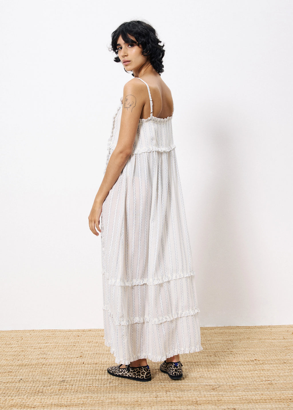 CLIO WHITE MAXI DRESS