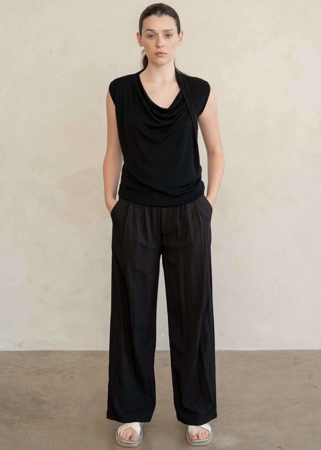 ABBY WIDE-LEG PANTS