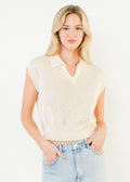 IVY SLEEVELESS KNIT TOP