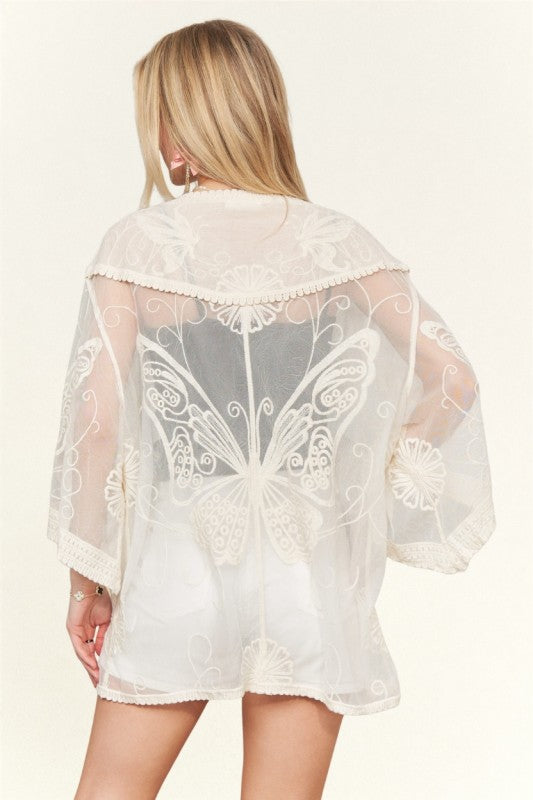 Ivory Outlaw Kimono