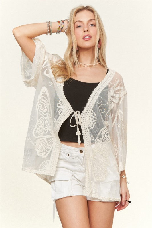 Ivory Outlaw Kimono