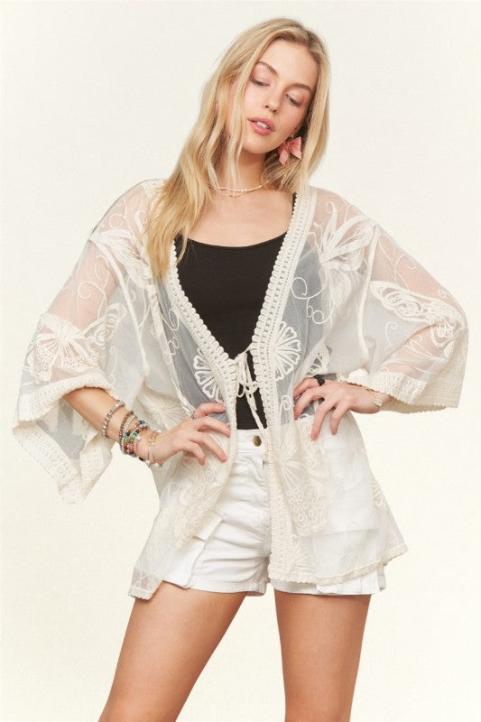 Ivory Outlaw Kimono